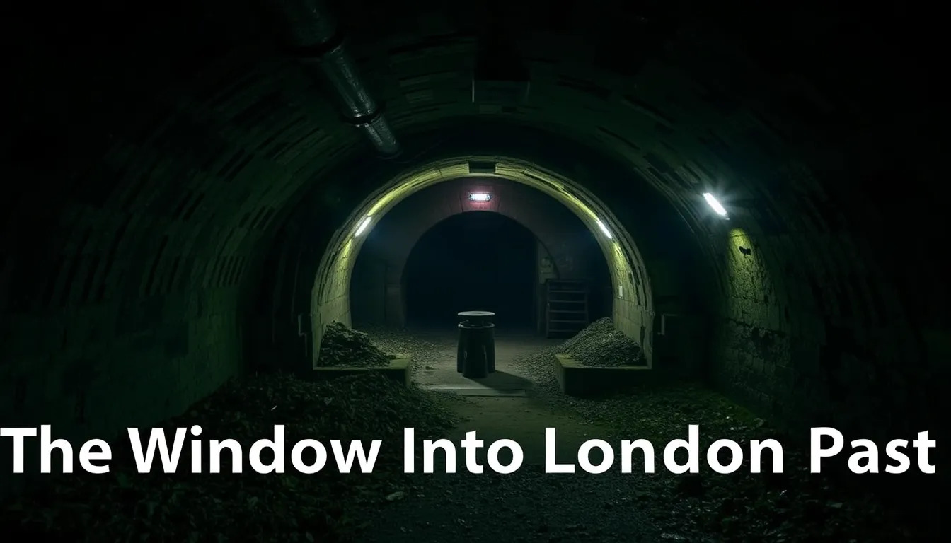 HIDDEN WW2 BOMB SHELTER OPENS IN MORTLAKE: A WINDOW INTO LONDON'S PAST