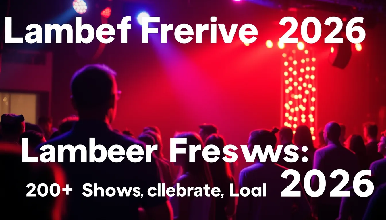 LAMBETH FRINGE 2026: 200+ SHOWS CELEBRATE LOCAL CREATIVITY