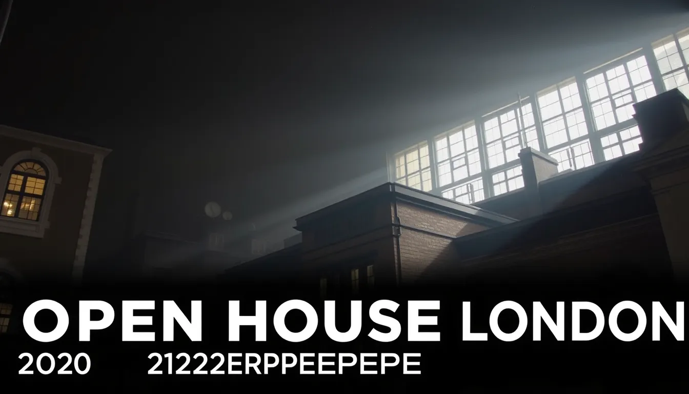 OPEN HOUSE LONDON 2026: EXPLORE 800+ HIDDEN BUILDINGS THIS SEPTEMBER