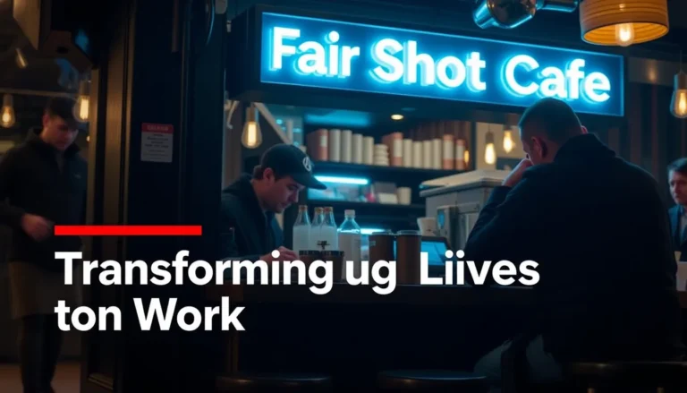 FAIR SHOT CAFÉ: TRANSFORMING LIVES THROUGH WORK IN COVENT GARDEN