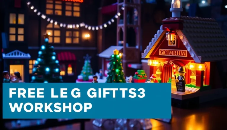 FREE LEGO GIFTMAS WORKSHOP COMING TO BOROUGH YARDS THIS NOVEMBER