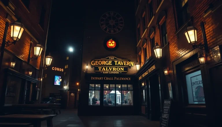 GEORGE TAVERN'S HALLOWEEN TRIBUTE WEEK: A GUIDE FOR EAST LONDON