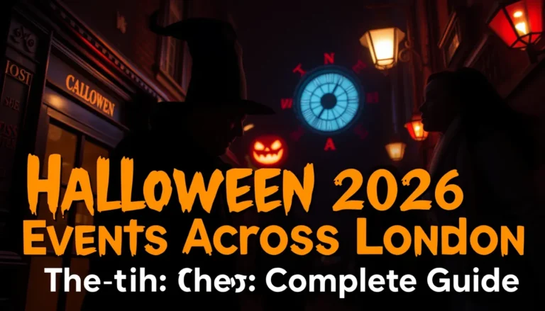 HALLOWEEN 2026 EVENTS ACROSS LONDON: YOUR COMPLETE GUIDE