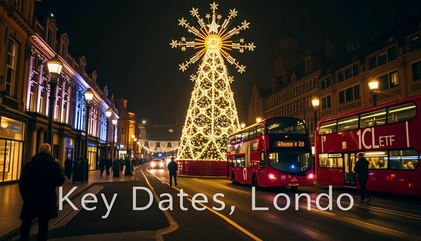 LONDON'S 2026 CHRISTMAS GUIDE: KEY DATES FOR WEST LONDON