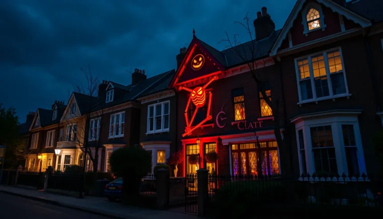 WEST LONDON'S HALLOWEEN HOUSE DISPLAYS TRANSFORM STREETS INTO SPOOKY SPECTACLES